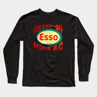 Ken's Rip Off Esso - Hope B.C. Long Sleeve T-Shirt